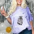 Raccoon Lover Comfort Color Blast T-Shirt | Nature-Inspired Expressions Amethyst