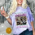 Raccoon Meme T-Shirt - Comfort Colors | Humor Apparel Amethyst