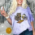 Raccoon Opossum Pizza Fun Tee - Unisex Comfort T-Shirt for All Ages Amethyst