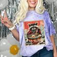 Raccoon Ramen Anime T-Shirt - Unisex Comfort | Japanese Style Amethyst