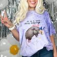 Raccoon Trash Panda Comfort Color Blast T-Shirt | Fun Unisex Style Amethyst