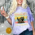 Retro Angry Raccoon Unisex T-Shirt - Playful Comfort Tee Amethyst
