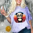 Retro Panda Sunglasses T-Shirt - BBQ Pool Party Vibe Amethyst