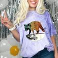 Retro Raccoon Comfort T-Shirt - Vintage Animal Lovers Gift Amethyst