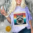 Vintage Raccoon Unisex T-Shirt | Retro Style | Comfort Fit Amethyst