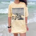 Alien UFO Raccoon Comfort Color Blast T-Shirt Citrine