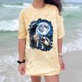 Animal Meme Comfort Tee - Opossum, Raccoon & Skunk Trio Howling Moon Citrine
