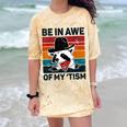 Autism Raccoon Comfort Tee - Celebrate Uniqueness | Vintage Look Citrine