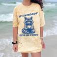 Moody Raccoon Comfort Color Blast T-Shirt - Unisex Humor Citrine