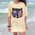 Patriotic Raccoon July 4th T-Shirt - Unisex Comfort Color Citrine