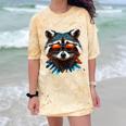 Raccoon Comfort Color Blast T-Shirt | Fun Unisex Fashion Citrine