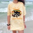 Save The Trash Pandas Raccoon T-Shirt - Comfort Color Blast Tee Citrine