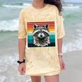 Vintage Raccoon Unisex T-Shirt | Retro Style | Comfort Fit Citrine