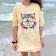 Watercolor Raccoon T-Shirt - Small Polyester Comfort for Kids Citrine