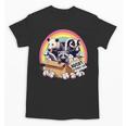 Adopt a Street Cat Vintage Unisex T-Shirt - Opossum & Raccoon Wildlife