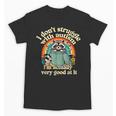 Autistic Raccoon Humor Unisex T-Shirt - Fun & Inclusive Apparel