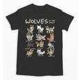 Chibi Wolf Graphic Unisex T-Shirt for Animal Lovers