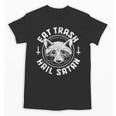 Gothic Raccoon T-Shirt - Unisex Trash Eating Theme - Bold Style