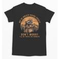 Raccoon Hiking Vintage Tee | Unisex Adventure - Out Of Breath Club