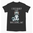 Raccoon Lover Unisex T-Shirt - Quirky and Fun Gift Idea