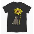 Raccoon Sunflower You Are My Sunshine Unisex T-Shirt - Cute Gift