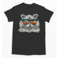 Raccoon Sunglasses T-Shirt for Animal Lovers - Retro Unisex Tee