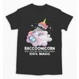 Raccoonicorn Unisex T-Shirt - Whimsical Raccoon Unicorn Design