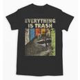 Retro Raccoon Lover Unisex T-Shirt - Fun Camping Style