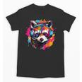 Sarcastic Unisex T-Shirt - Fat Raccoon Spirit Animal Humor