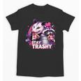 Stay Trashy Raccoon & Opossum Lover Unisex T-Shirt - Fun Wildlife Theme