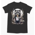 Strawberry Jam Raccoon Unisex T-Shirt - Fun Graphic Tee