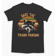 Valentine Raccoon Lover Unisex T-Shirt | Heart & Trash Panda Design