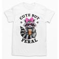 Cute Feral Raccoon with Sunglasses - Small Unisex T-Shirt Gift