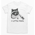 A Little Feral Raccoon With Moon Animal Raccoon Trash Panda Unisex T-Shirt
