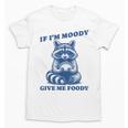 Moody Raccoon Meme Unisex T-Shirt | Funny Trash Panda Tee