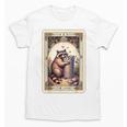 Raccoon Tarot Lover Card Unisex T-Shirt - Playful, Unique Gift