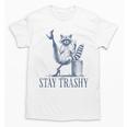 Stay Trashy Raccoon Halloween Unisex T-Shirt | Fun & Quirky