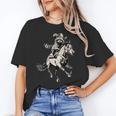 Cowboy Racoon Riding Horse T-Shirt - Vintage Western 90s Retro Unisex