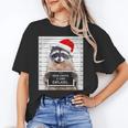 Dear Santa Raccoon Christmas Unisex T-Shirt – Playful Holiday Humor