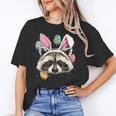Easter Raccoon Lover Unisex T-Shirt | Festive Bunny Design