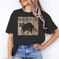 Raccoon Chemistry Elements Unisex T-Shirt | Fun Animal Science Gift