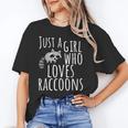 Raccoon Lover's Delight - Cute Unisex T-Shirt for Animal Fans