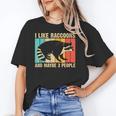 Raccoon For Men Women Raccoon Lover Introvert Unisex T-Shirt