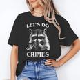 Raccoon Mischief Unisex T-Shirt - Cute Animal Design for Fun