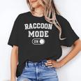Raccoon Mode On Costume Trash Panda Animal Lover Unisex T-Shirt