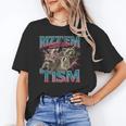 Raccoon 'Rizz Em With The Tism' Autism Unisex T-Shirt