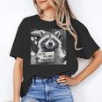 Raccoon Selfie Unisex T-Shirt - Funny Trash Talk Theme