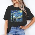 Raccoon Starry Night T-Shirt - Unisex Graphic for Nature Lovers