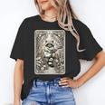 Raccoon Tarot T-Shirt - Cottagecore & Goblincore Style | Occult Unisex Tee