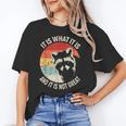 Raccoon Vintage Unisex T-Shirt - Embrace the Unexpected - Fun Casual Wear